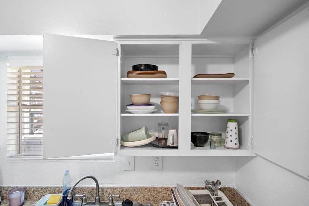 Cozy, Dedicated Workspace, Fast Wi-Fi Apartment Houston Eksteriør bilde